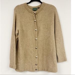 Lothlorian Vintage Wool Blend Cardigan Sweater